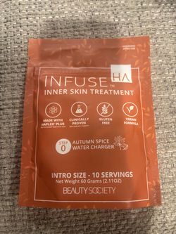 Beauty Society Infuse HA Autumn Spice Water Charger Intro Size