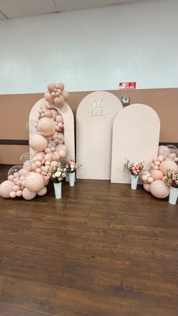 Backdrops setups