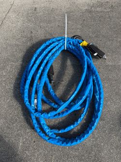 Heated water hose