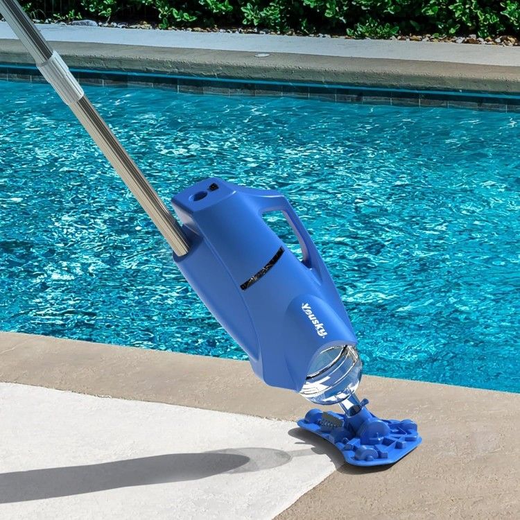 Cordless Rechargeable Pool Vacuum – Handheld Spa Cleaner E87