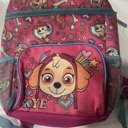 Paw Patrol, Skye, Lunch, Backpack