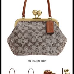 Coach Crystal Kisslock 