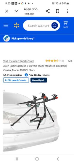 Allen Bicycle 2 Rack