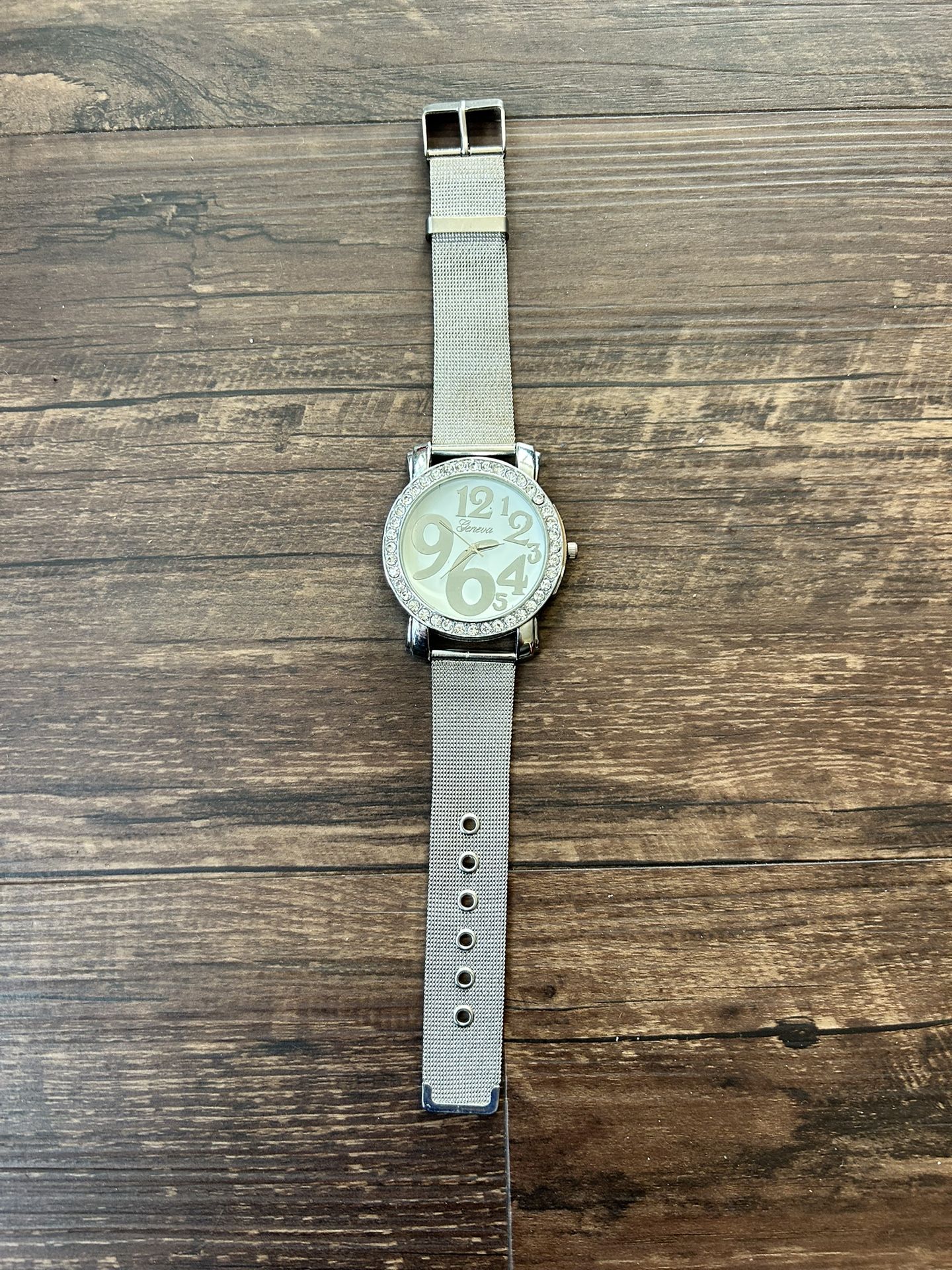 Geneva Silver Watch
