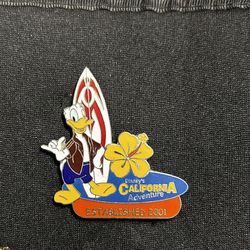 PP4425 DCA Donald 2001 Surfboard Series Pin 