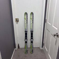 Skis with Bindings - Size 130cm
