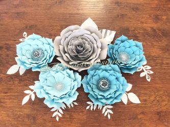 Paper flowers flores de papel