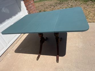 1940s Drop-Leaf Dining Table