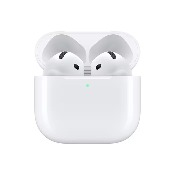 Apple AirPods 4 Wireless Ambient Sound Earbuds, 4th Generation, Bluetooth, White (MXP63LL/A) 