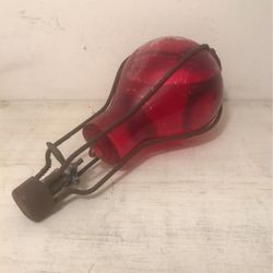 Antique FIRE GRENADE -RED COMET