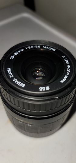 Sigma 28-80mm f/3.5-5.6 Aspherical Macro Zoom Lens No Caps Excellent Condition