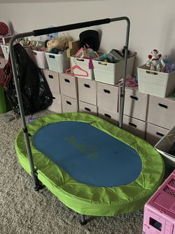 Jump2It Adjustable Indoor Trampoline