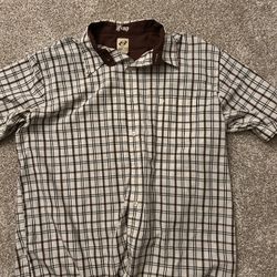 Brown Button Up