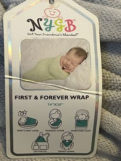 Brand New Baby Wrap Not Your Grandma’s Blanket