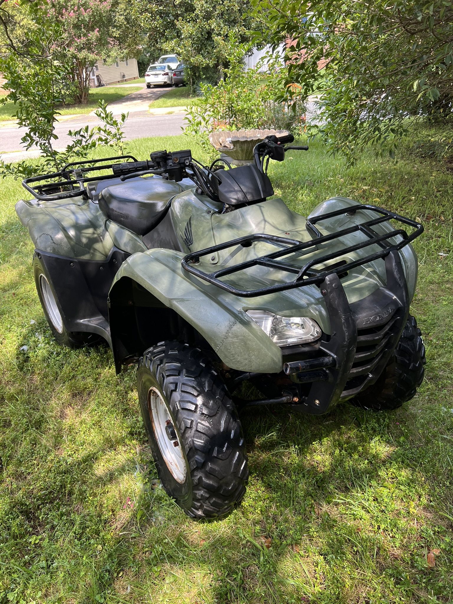 2007 Honda Rancher 420 Fuel Injection 2 X 4 Shift Foot