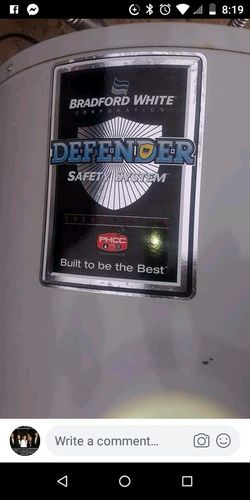 Bradford water heater electric