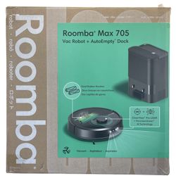 Roomba Max 705 Vac Robot with Auto Empty Dock 