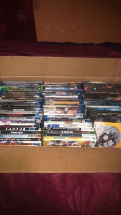 PSP  blu-rays  DvD  360 games PlayStation