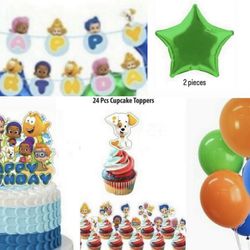 Bubble Guppies Birthday Party Supplies 