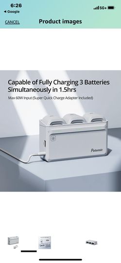 Potensic Atom SE Parallel Charging Hub With One Battery Quick