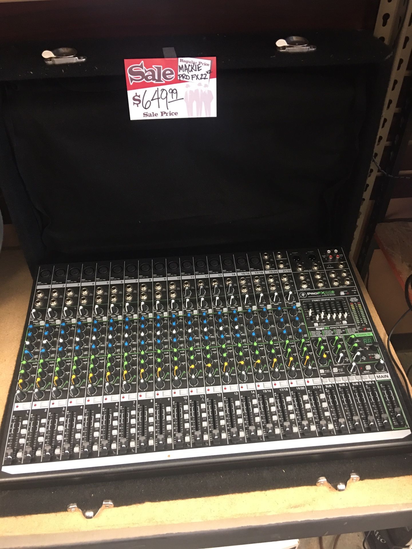 Mackie PROFX22 V2 Recording Mixer ~on Sale~