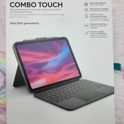 Logitech Combo Touch Detachable iPad Keyboard Case (10th Generation)