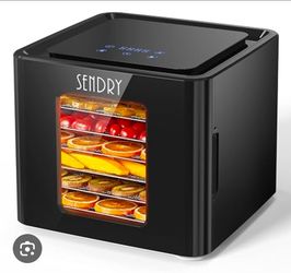 Large touchscreen food dehydrator