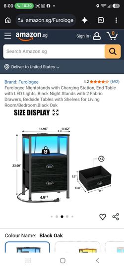 Night stand pair