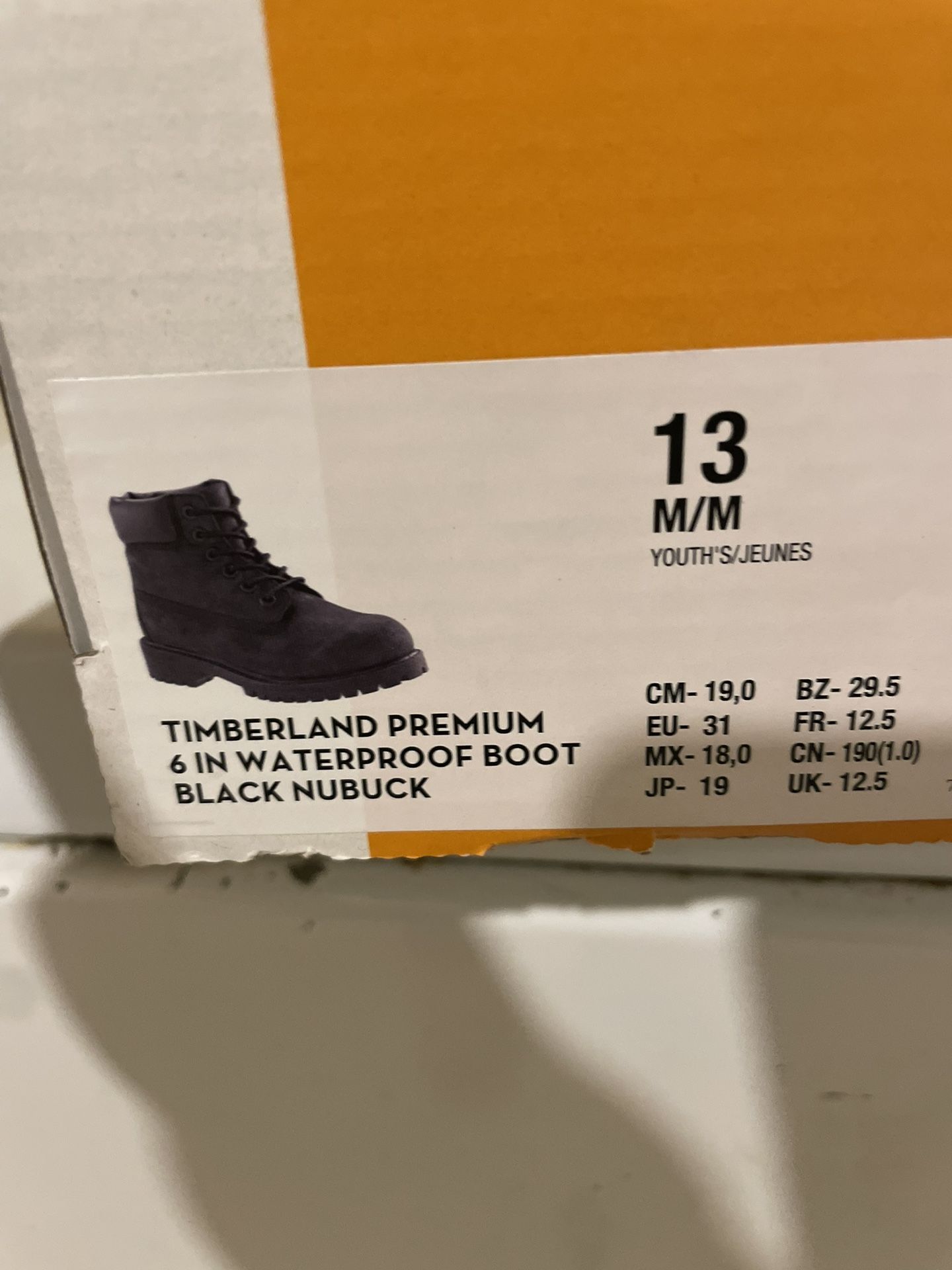 Little Boys Timberland Boots!!! Size 13 Youth