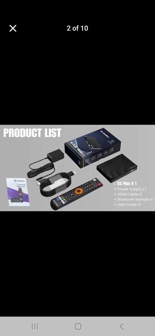 Veesee 3plus Tv Box Free Tv Brand New