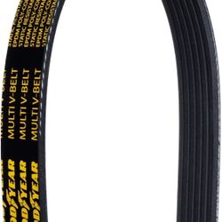 Goodyear Belts 1060555 Serpentine Belt, 6-Rib, 55.5". Correa Serpentina 