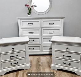 White wood bedroom furniture