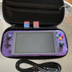 Nintendo Switch Lite - Custom Atomic Purple 