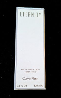 New, Calvin Klein Eternity, eau de parfume.
