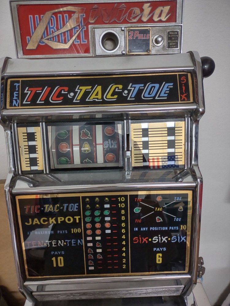 Riviera Jubilee Desk Top Slot Machine