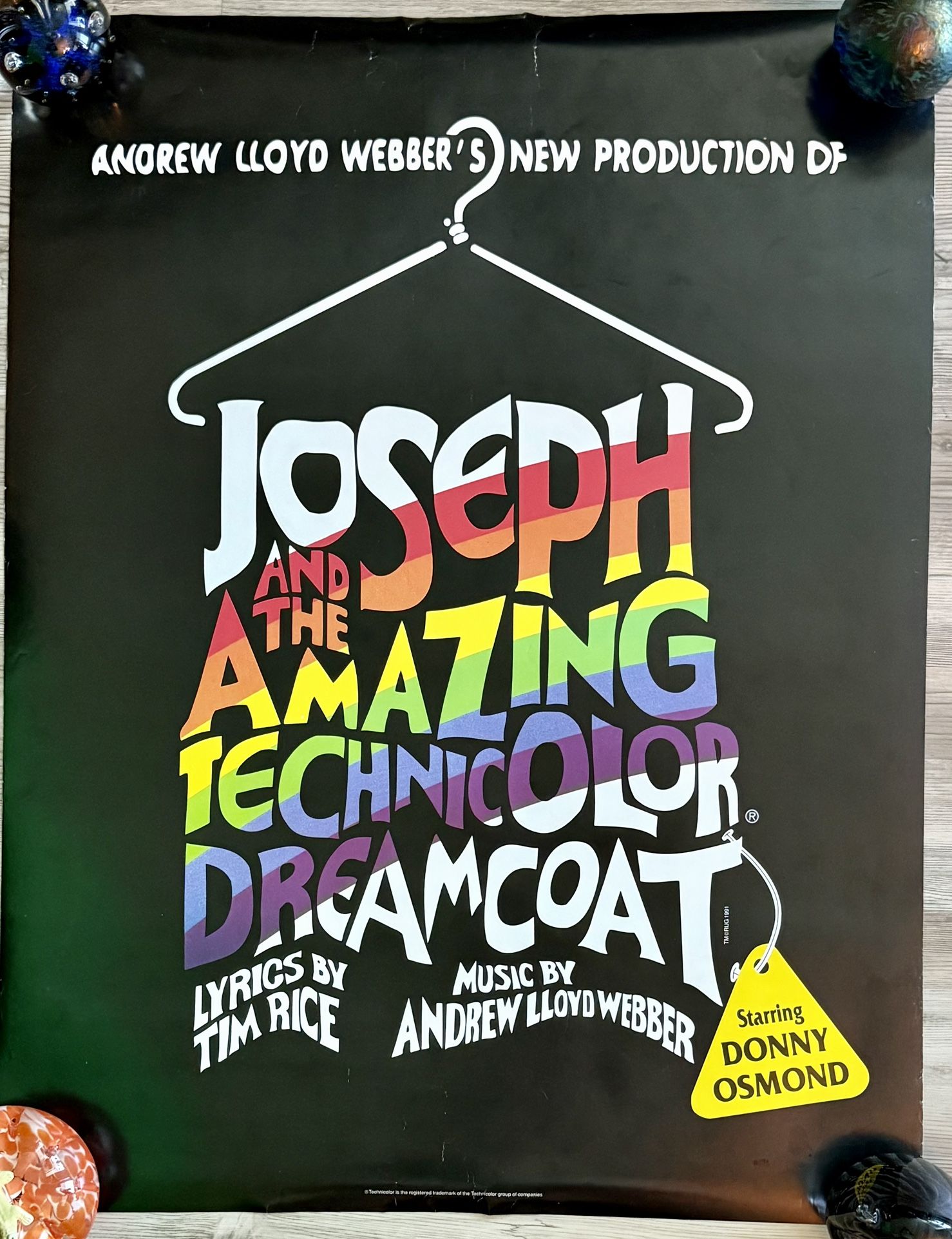 Joseph and the Amazing Technicolor Dreamcoat Poster