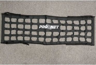 BRAND NEW PRO NET BLACK UNIVERSAL COMPACT LARGE SIZE Pickup Truck Tailgate Net 60" X 18"