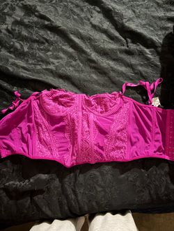 Purple corset