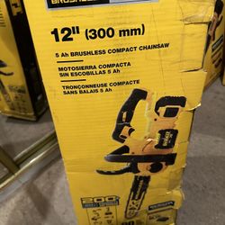 Dewalt 20V Chainsaw 