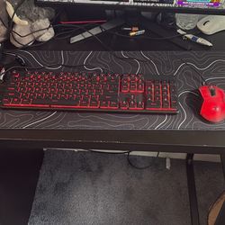 Red Dragon Wired Keyboard And Mouse Combo