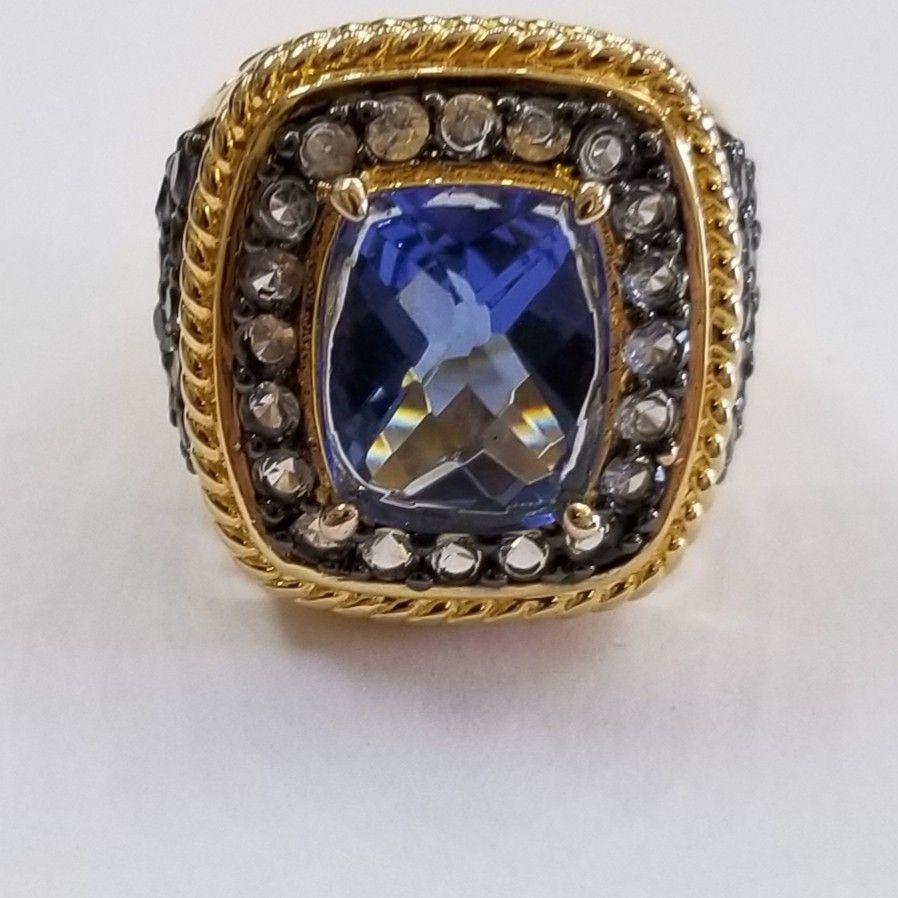 Ring Gold Plated Sterling Silver