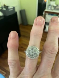CZ and sterling silver