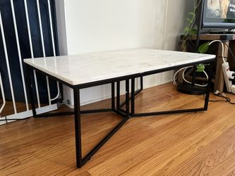 Project 62 White Marble Coffee Table