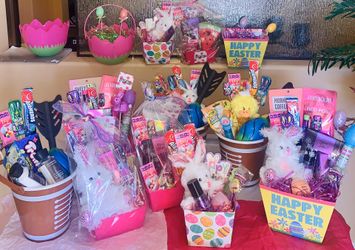 Easter gift Baskets for kids, teens and adults