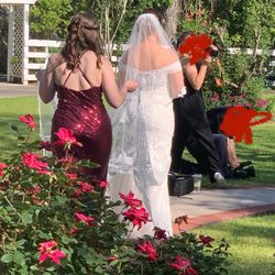 Cassini Wedding Gown Size 16