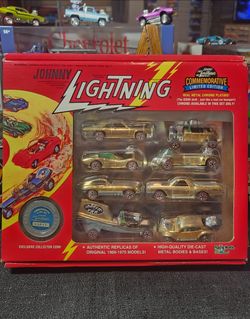 Vintage Johnny Lightning Commemorative 8pack