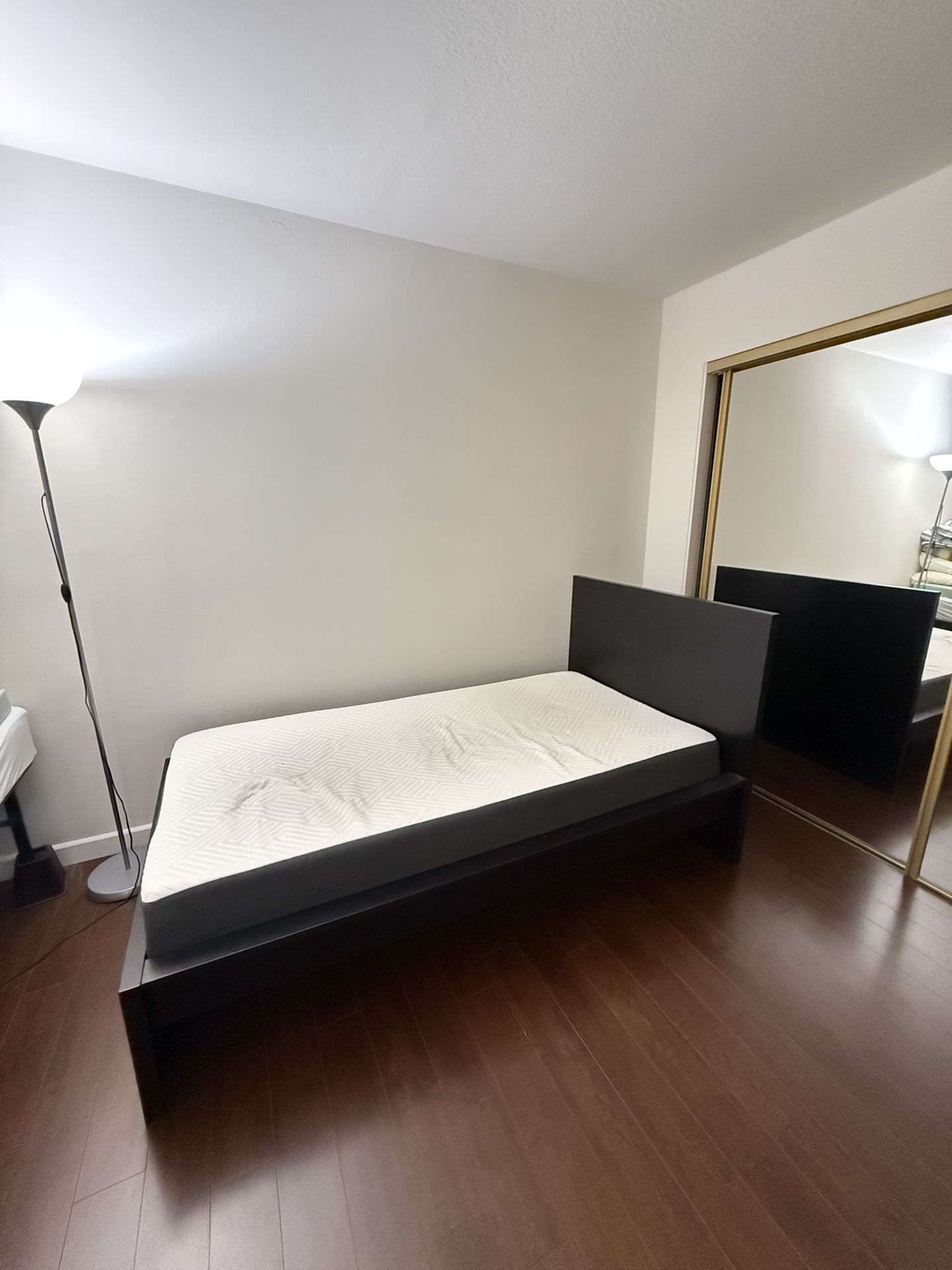 Bed and Bed Frame