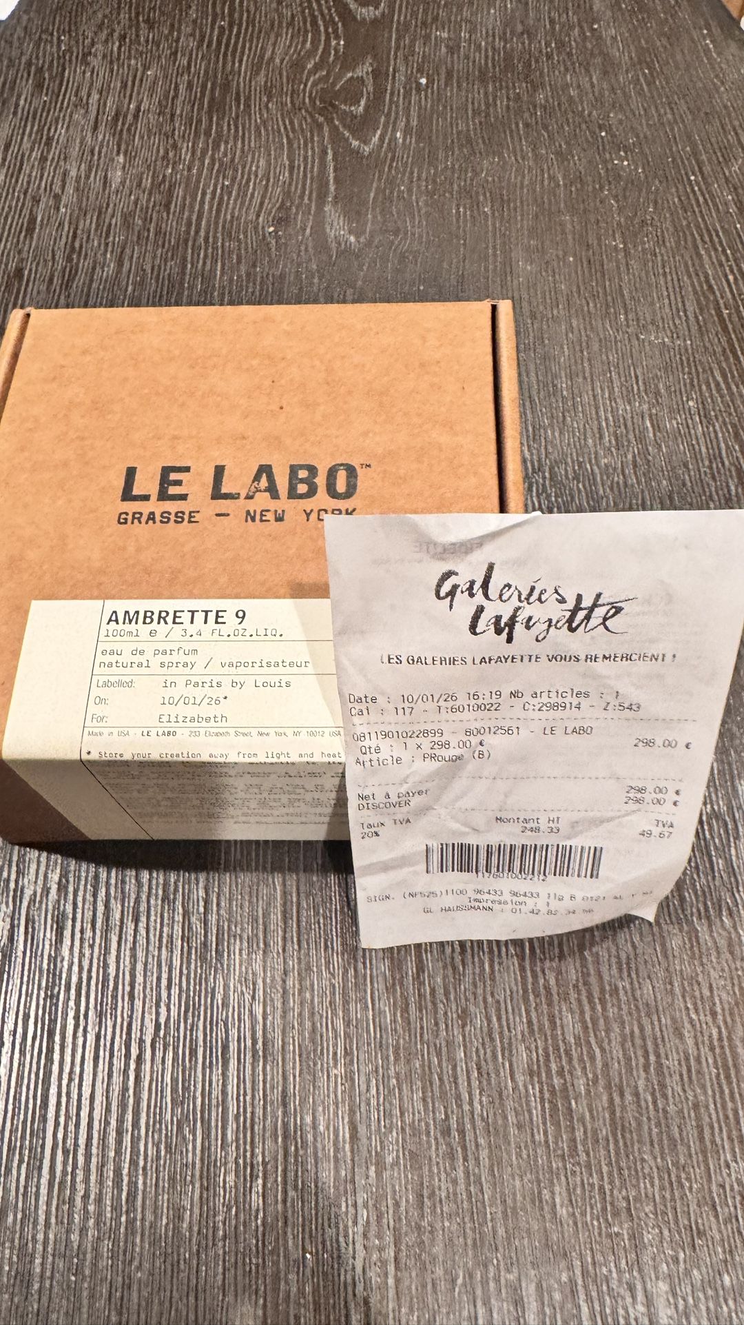 Le Labo Ambrette 9 100 Ml