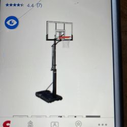 Acrylic Portable Spalding Basketball Court
