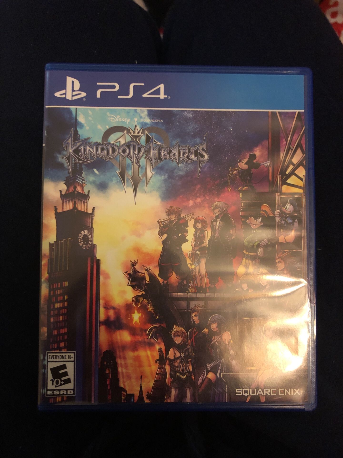 Kingdom hearts iii PS4.